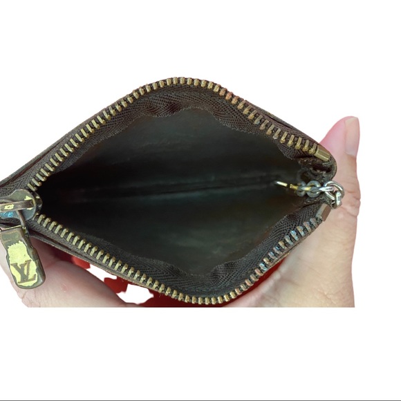 **SOLD**Auth Vintage Louis Vuitton Cles Coin Key Pouch - Picture 4 of 9